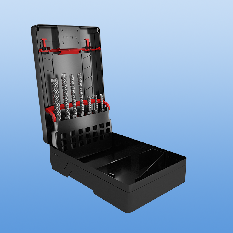 Steinbohrer - Hammerbohrer - Set für SDS Plus System - 7-teilig