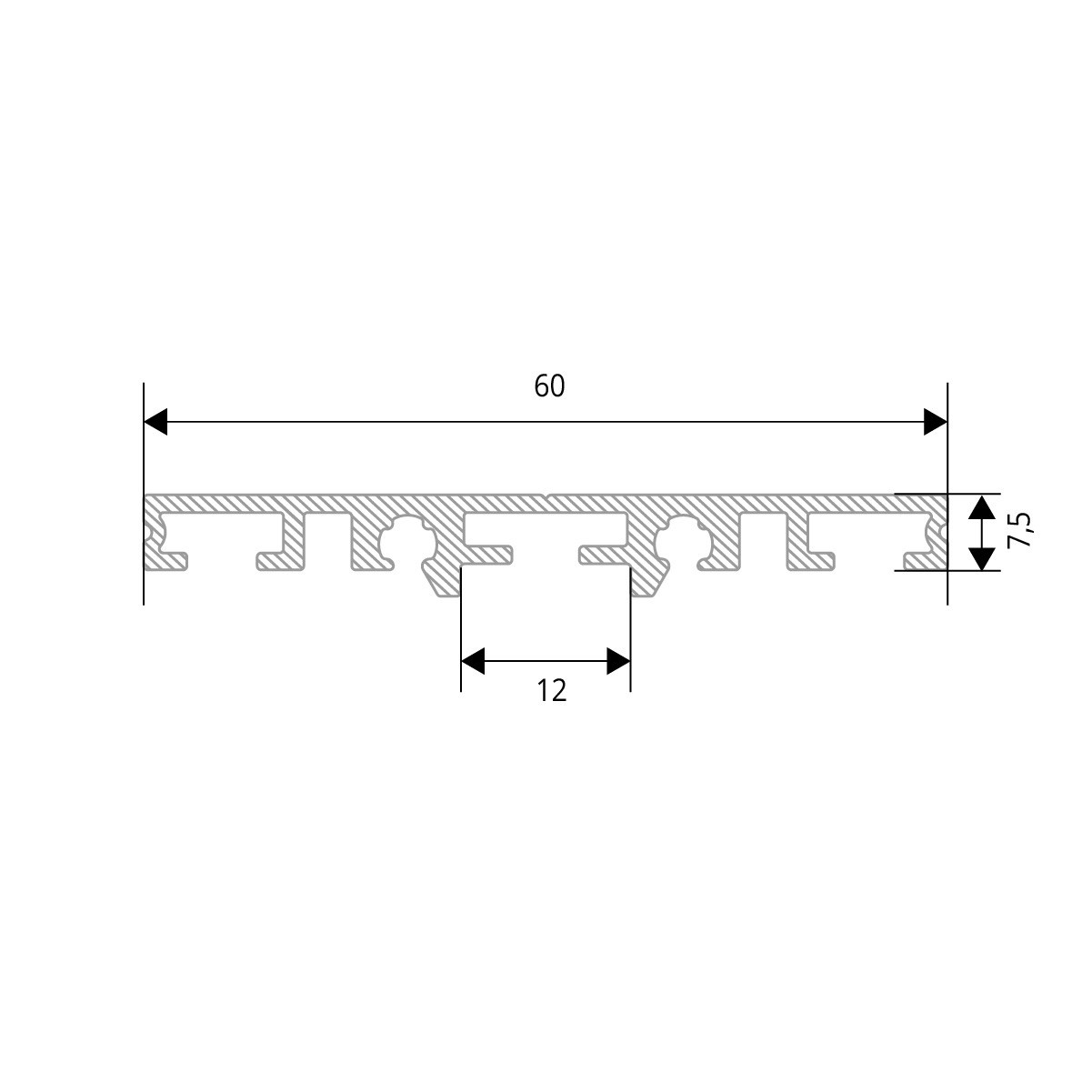 Verbinder incl. Lippendichtung und Schrauben "RX-Line" - Zeichnungen