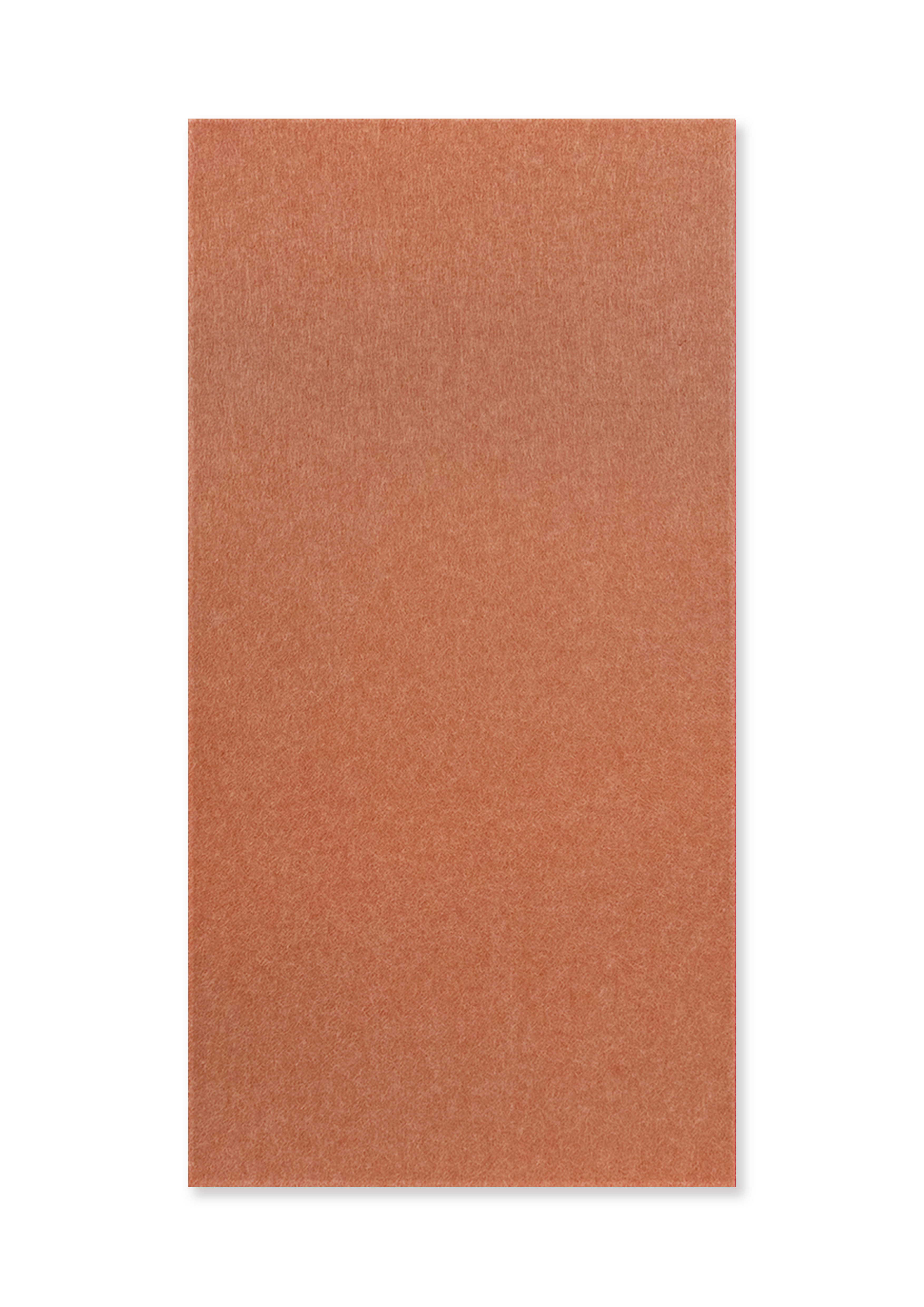 Filz Pad aus recyceltem PET | Modular Wall von Jangal | Coral Peach | Pfirsich | 1040 x 520mm mit Fase