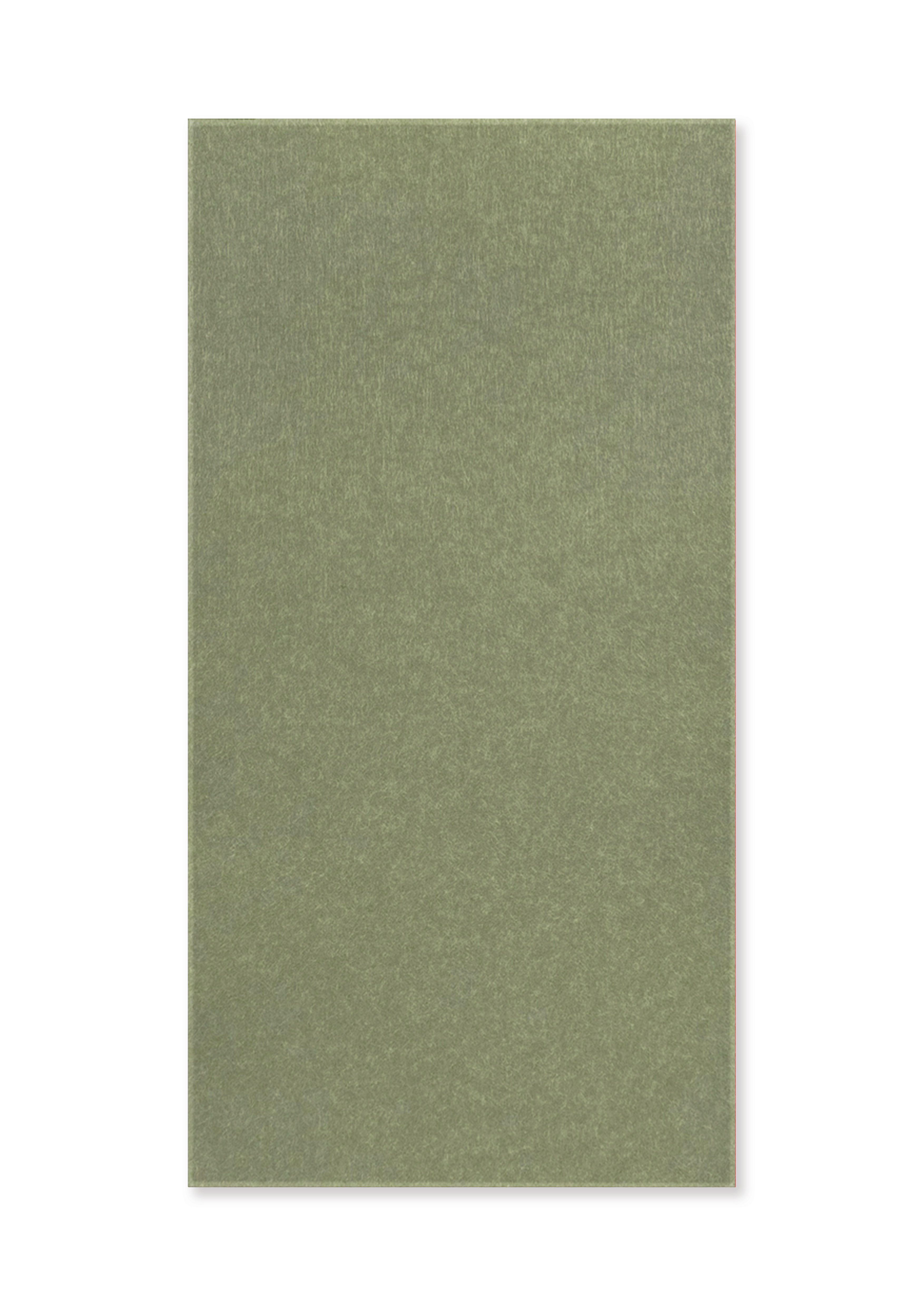 Filz Pad aus recyceltem PET | Modular Wall von Jangal | Sage Green | Grün | 1040 x 520mm mit Fase