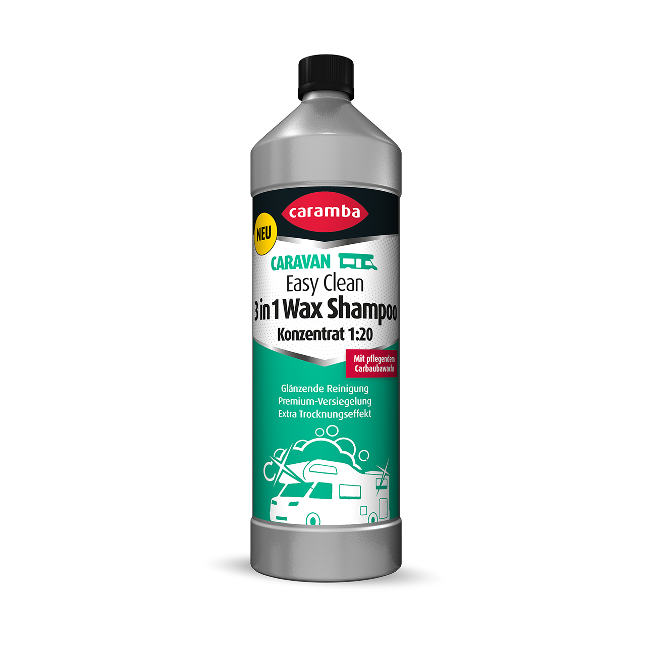 Caravan 3in1 Wax Shampoo - 1000ml