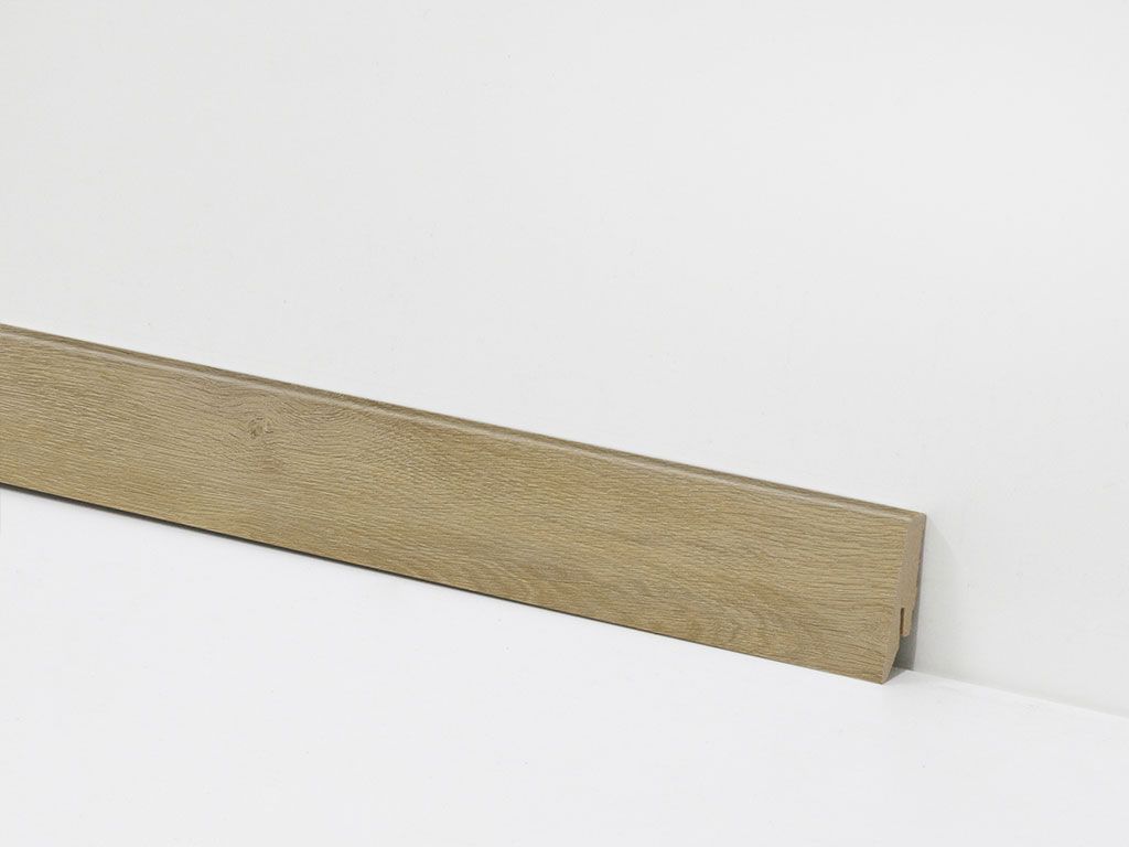 Sockelleiste passend zum Click-Vinyl - Weserpark Eiche - Länge 2400mm