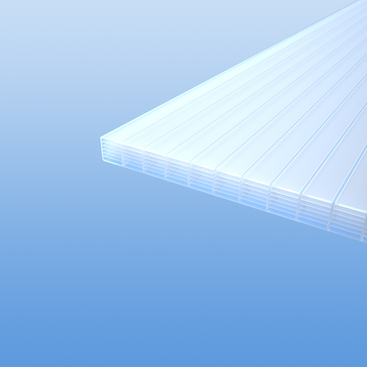 Restposten - Stegplatten Exolon multi UV 7/16-14 opal 16 mm - 1200 x 2200mm