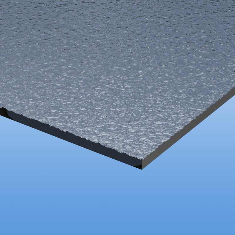 Plexiglas® Struktur grau 6 mm Eiskristall 7A007 E