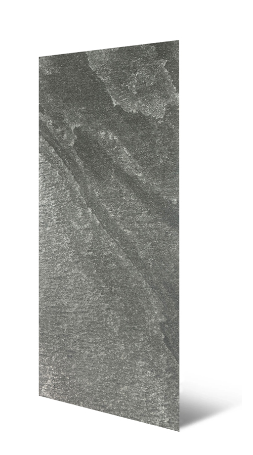 Wandpaneel - Wandverkleidung Check real stone | Schiefer Grau | 1220 x 610 mm