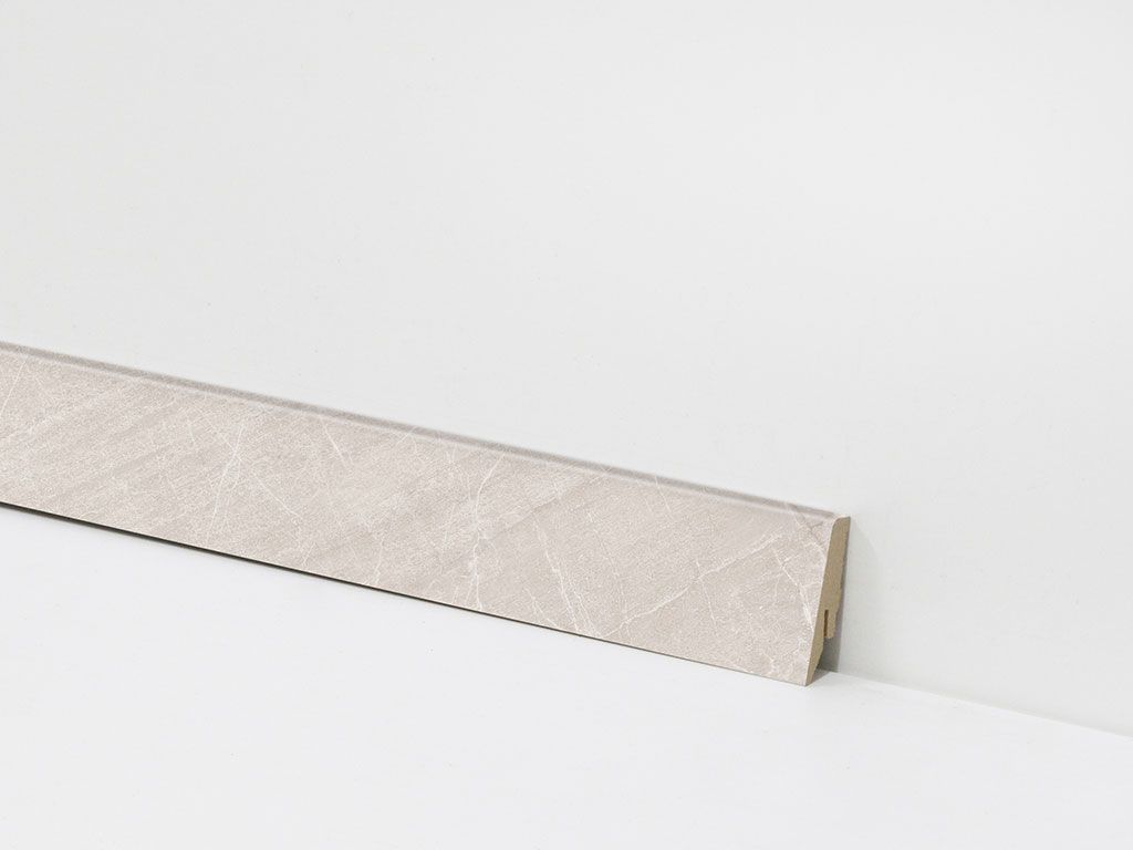 Sockelleiste passend zur Klick-Fliese Berne Botticino - Länge 2400mm