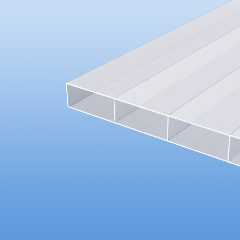 Premium 16mm Stegplatten - 16-32 mit besonderer Ästhetik in opal