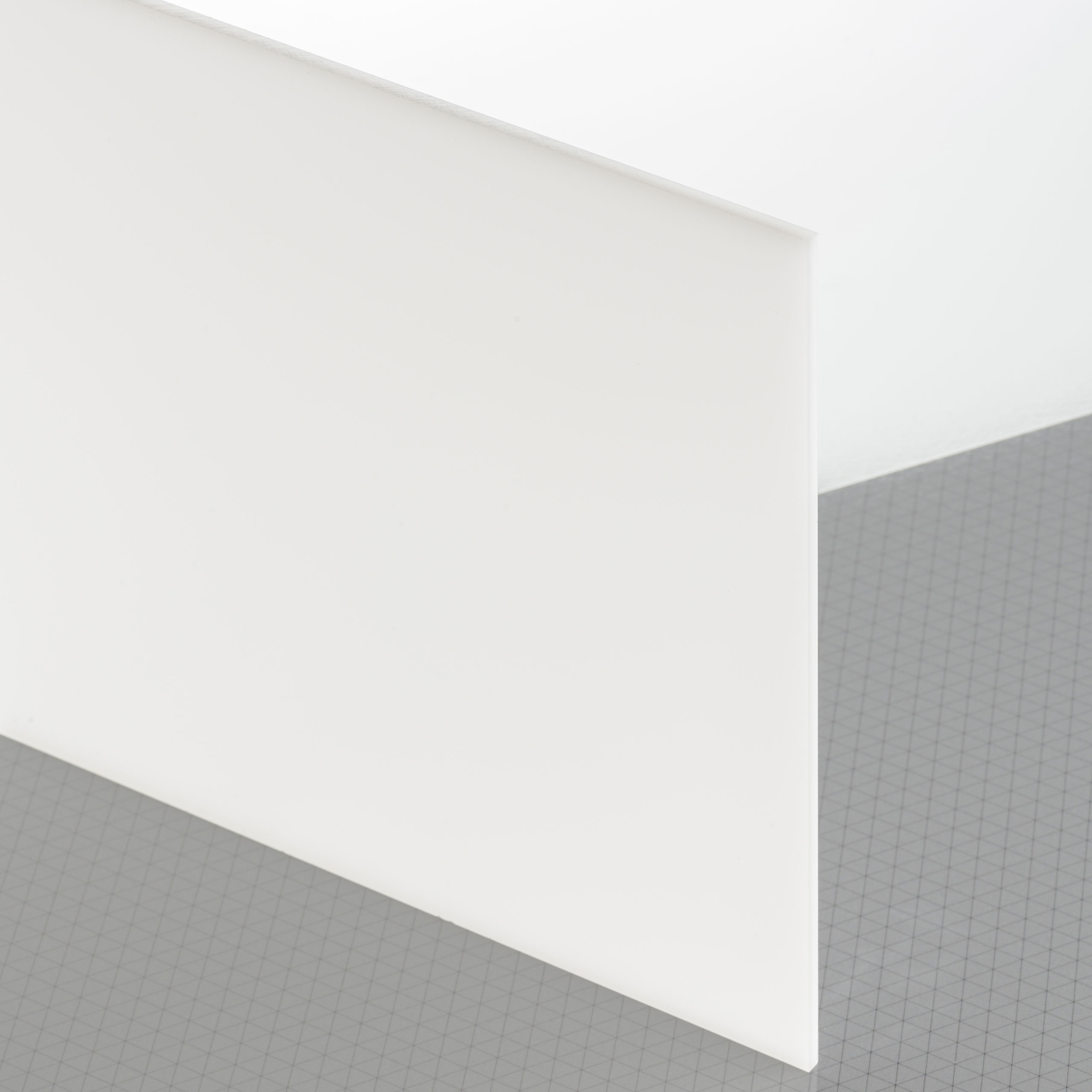 PLEXIGLAS® Satinice 4 mm Weiß transluzent WH02 DC