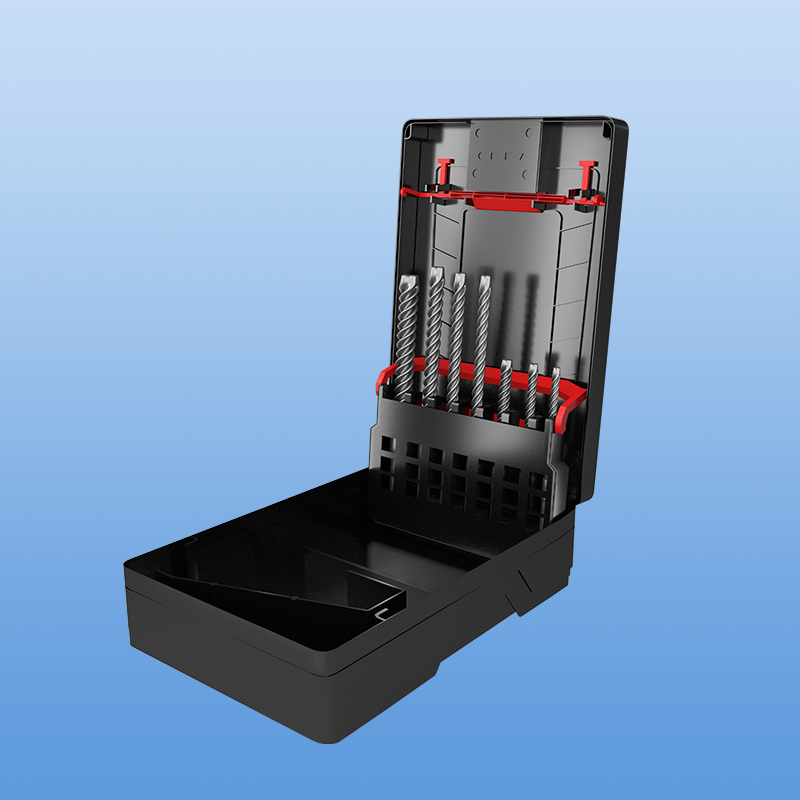 Steinbohrer - Hammerbohrer - Set für SDS Plus System - 7-teilig