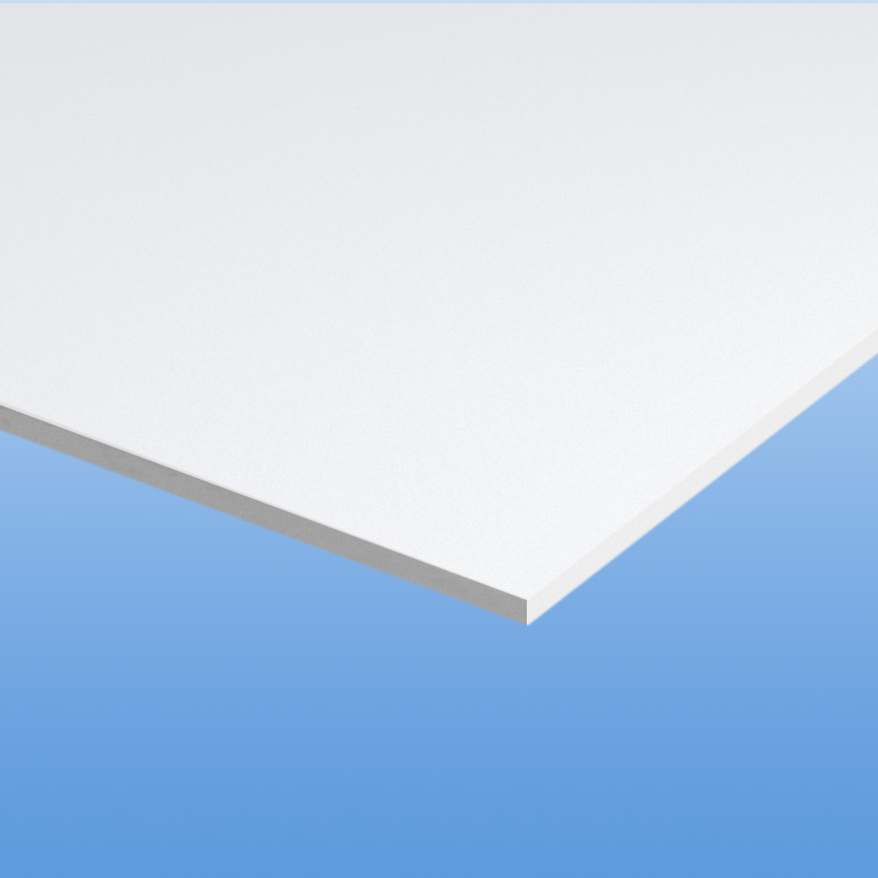 PVC Schaumplatte 4 mm weiß