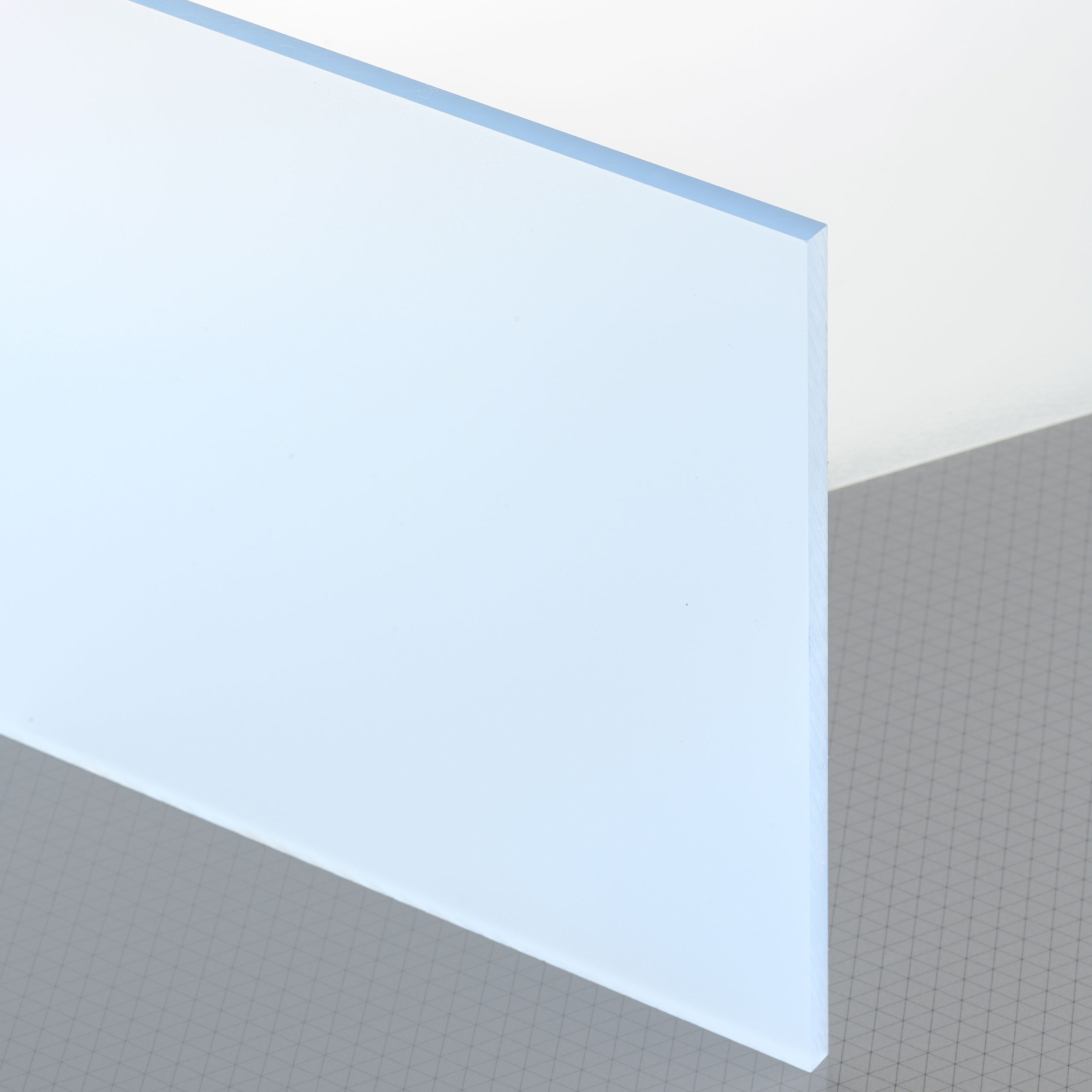 PLEXIGLAS® Satinice 6 mm Blau "Ice Blue" transluzent 5H03 DC