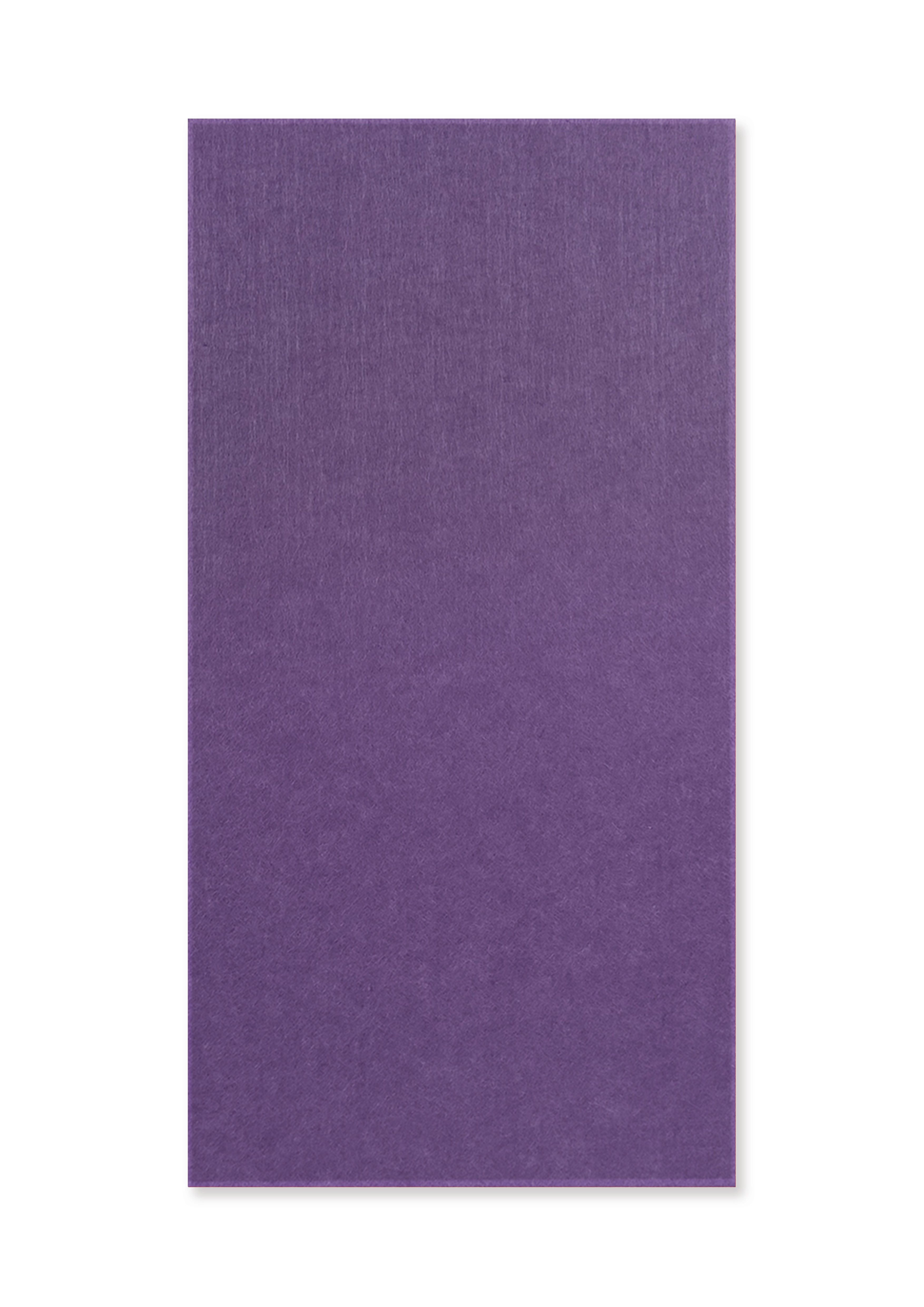 Filz Pad aus recyceltem PET | Modular Wall von Jangal | Plum Purple | Lila | 1040 x 520mm mit Fase
