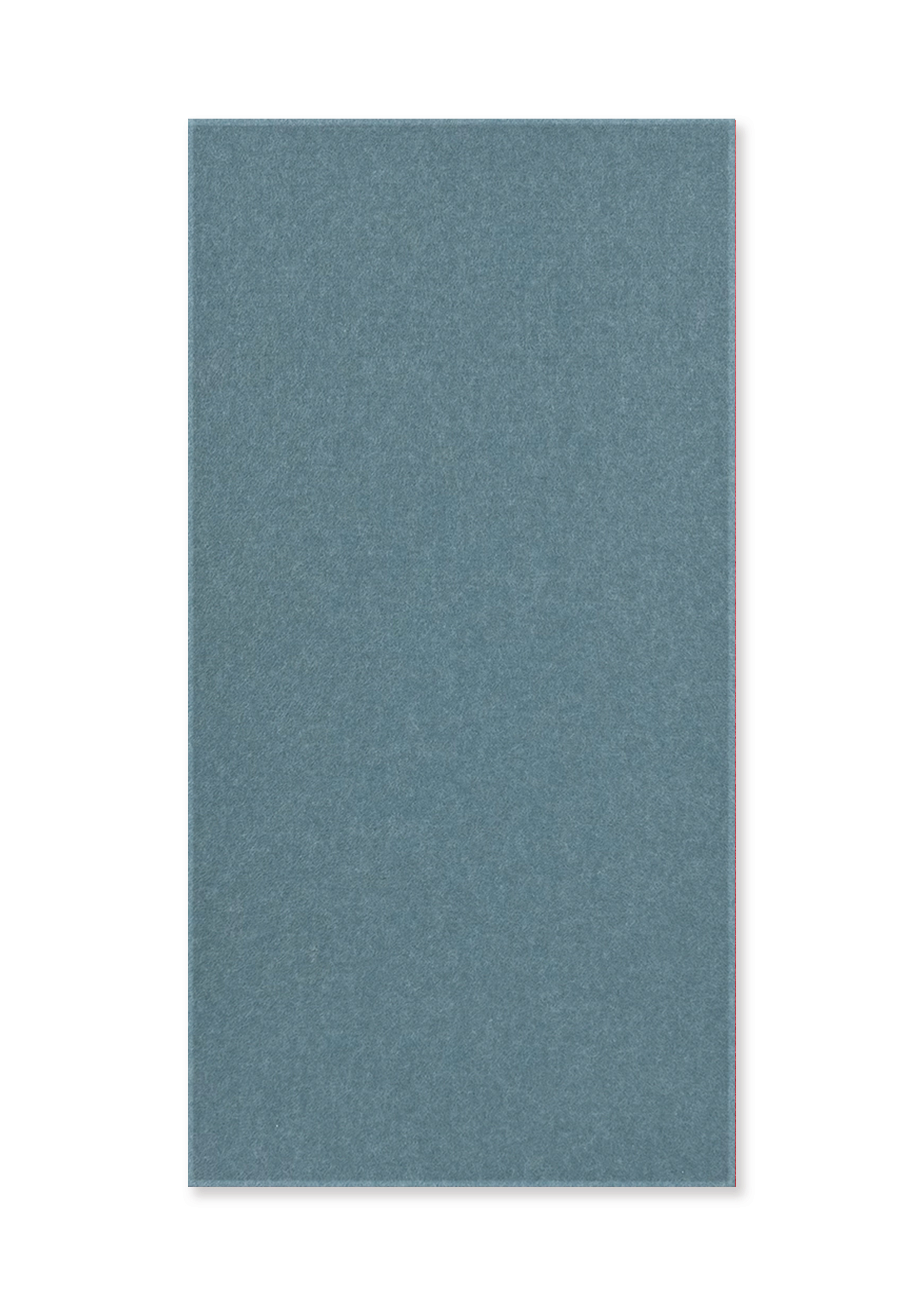 Filz Pad aus recyceltem PET | Modular Wall von Jangal | Ice Blue | Blau | 1040 x 520mm mit Fase