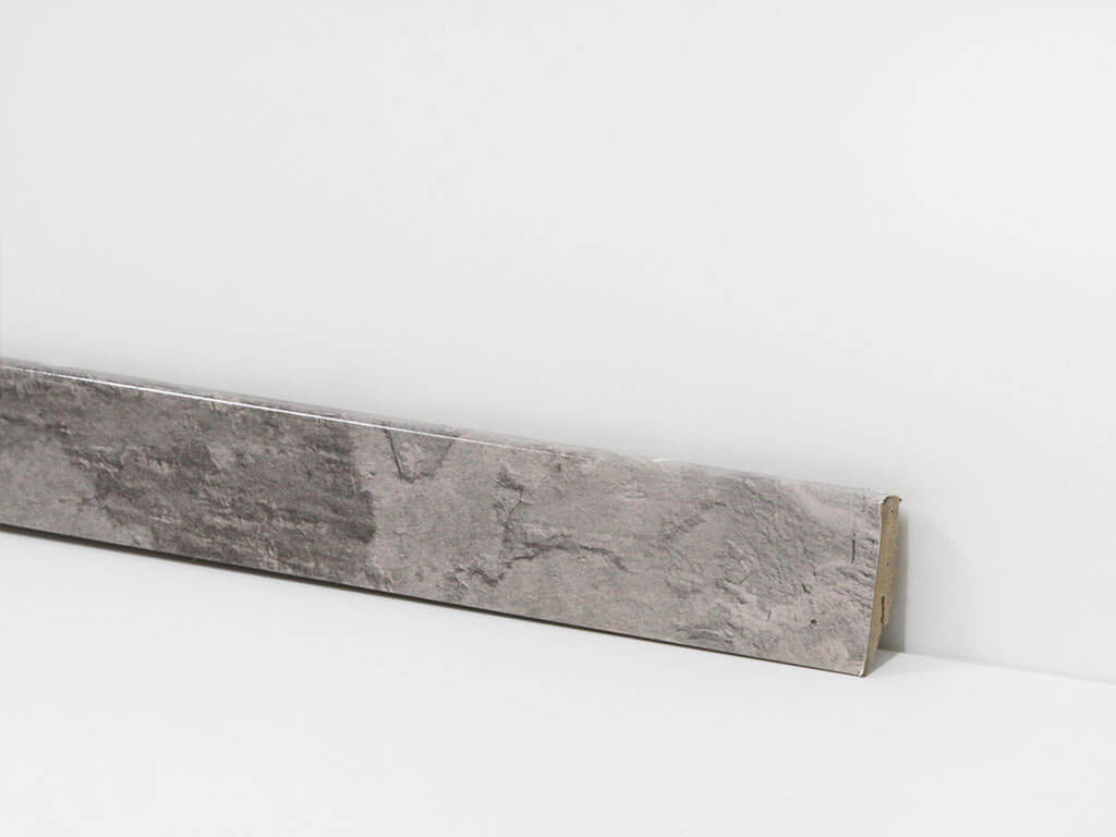 Sockelleiste passen zum Laminat Grey Slate - Länge 2400mm