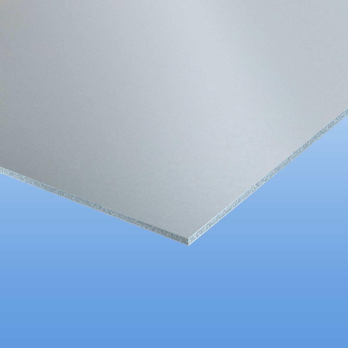 Alucobond plus 4mm in champagnermetallic 503 eignen sich für Fassadenverkleidungen an Wohngebäuden und Garagen.