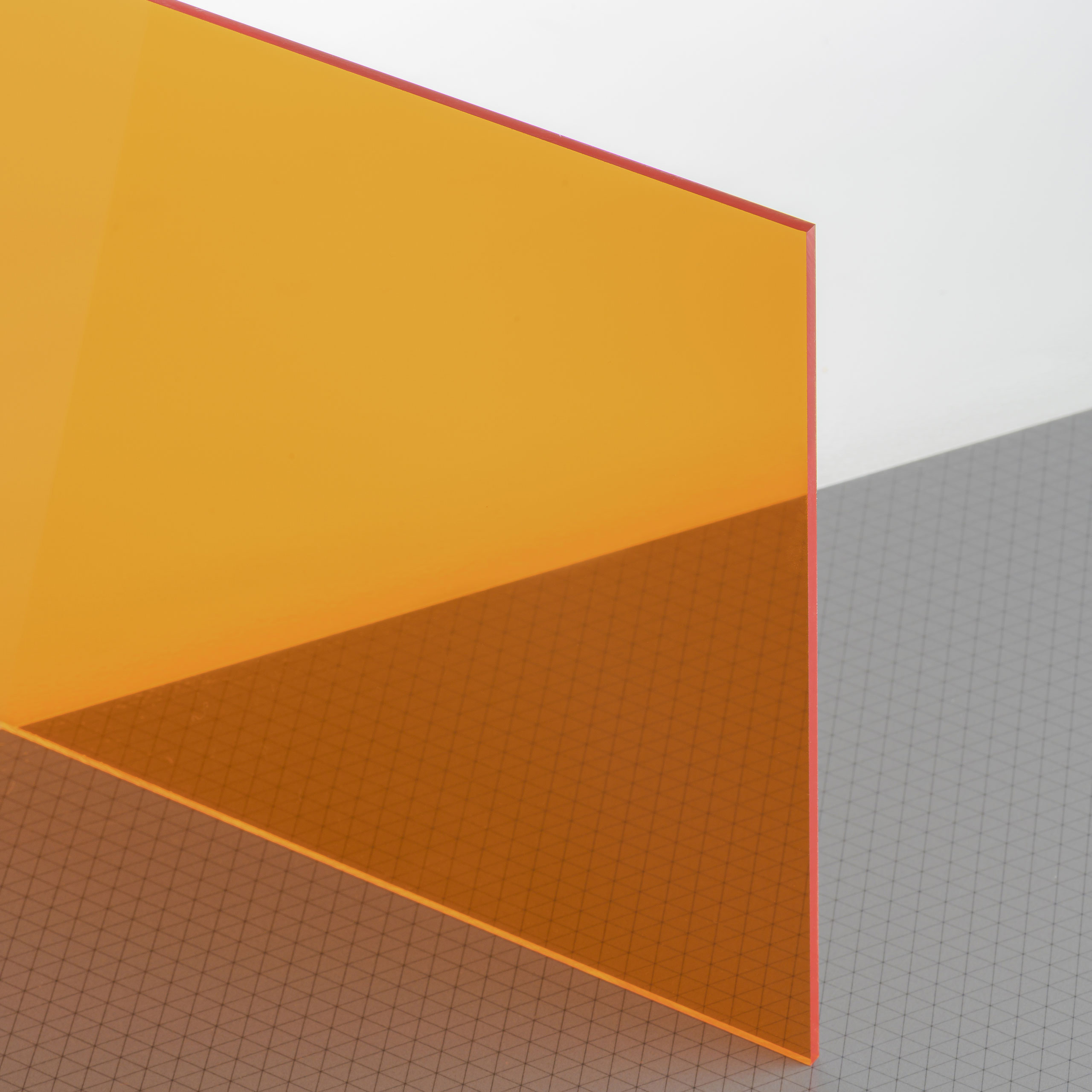 PLEXIGLAS® GS 3mm Orange transparent 2C04 GT